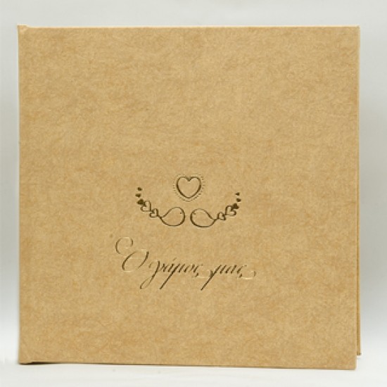 Μπεζ Kουτί Photo Album