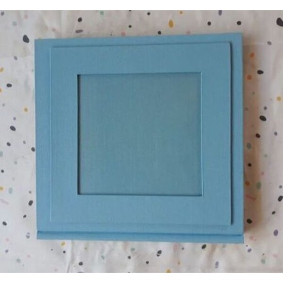 Γαλάζιο κορνίζα Φώτο άλμπουμ